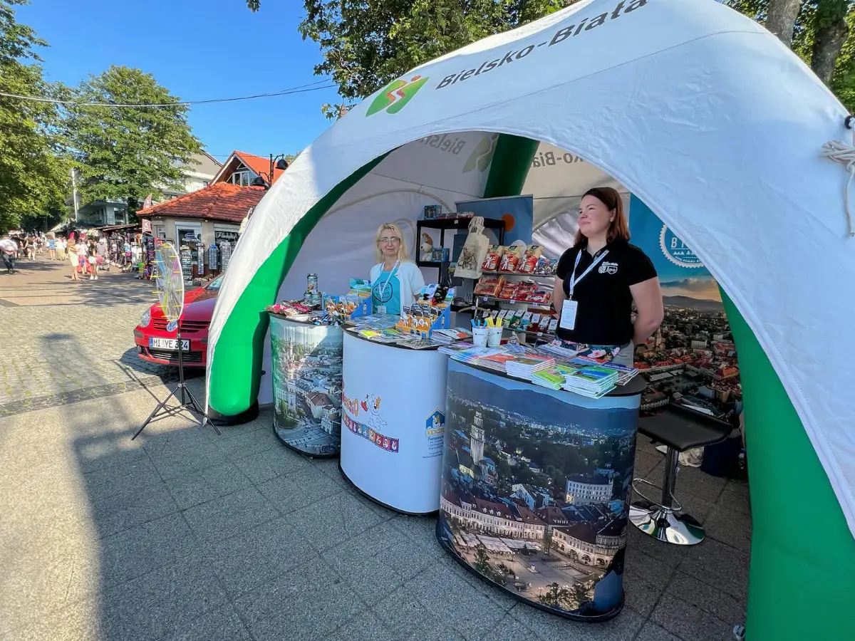 Promocja Bielska-Białej w Ustce