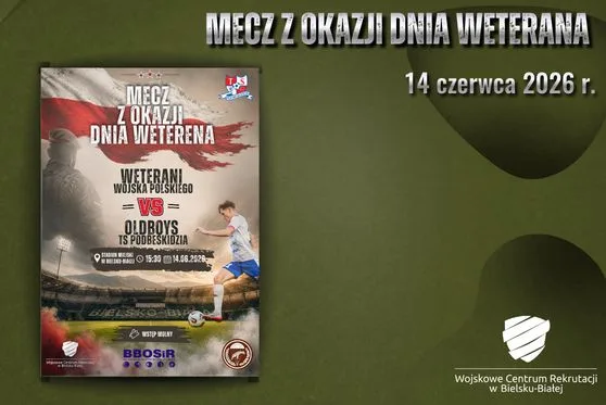 Mecz z okazji Dnia Weterana w Bielsku-Białej