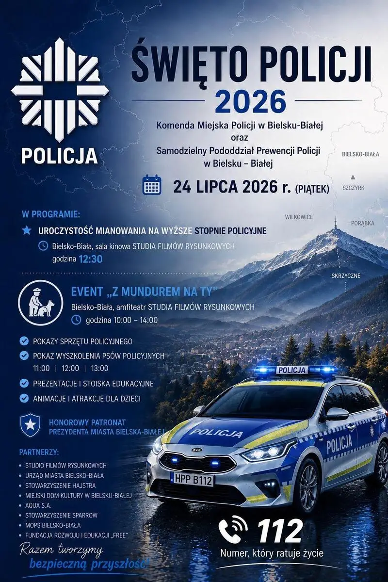 Obchody Święta Policji w Bielsku-Białej