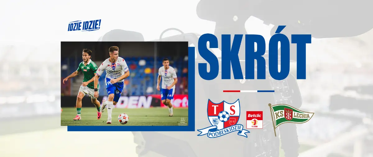Skrót meczu TSP - Lechia Gdańsk w Betclic 1. Lidze