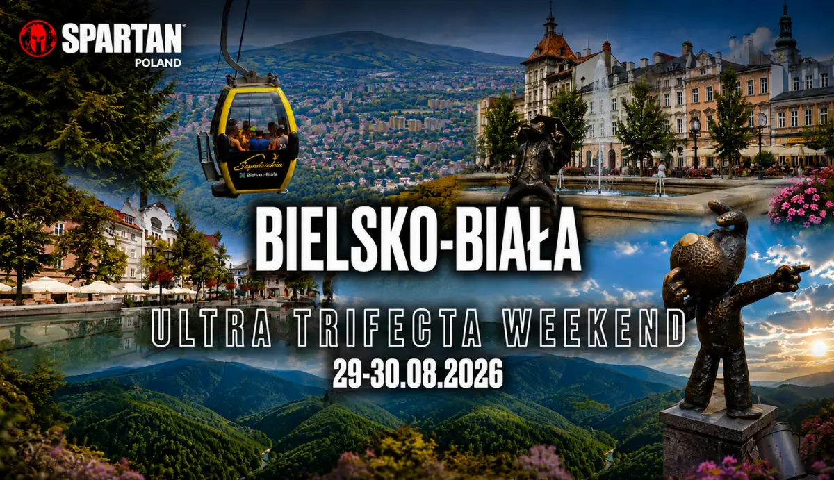 Spartan Ultra Trifecta Weekend w Bielsku-Białej w dniach 29–30 sierpnia 2026 roku