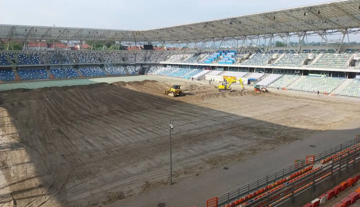 Intensyfikacja prac nad nową murawą na Stadionie Miejskim