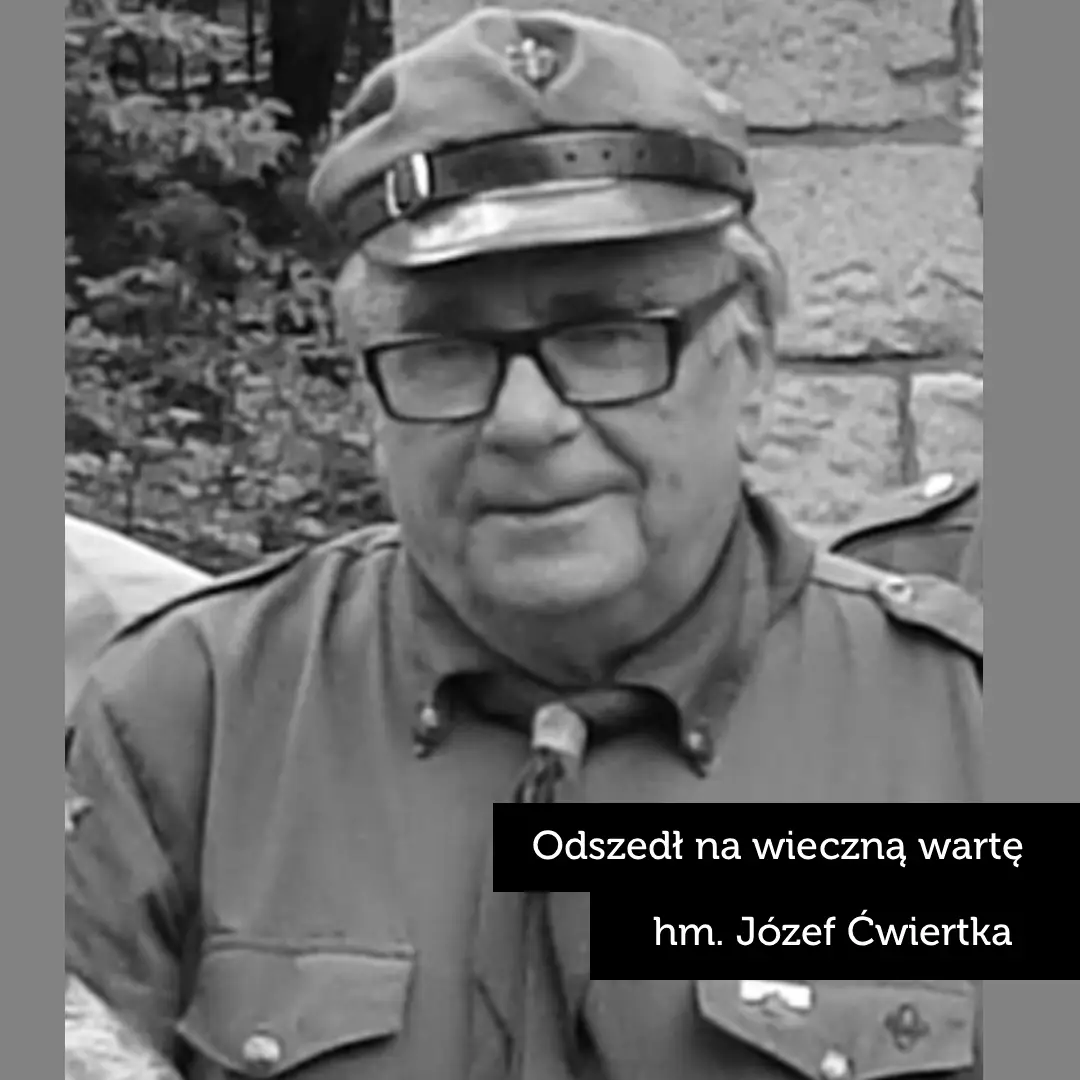 Zmarł harcmistrz Józef Ćwiertka, zasłużony dla Hufca Beskidzkiego ZHP