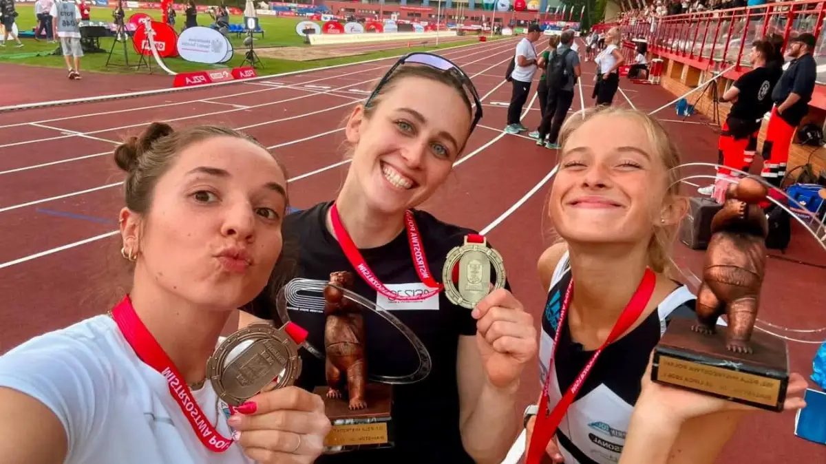 Srebrny medal Mai Chamot na Mistrzostwach Polski