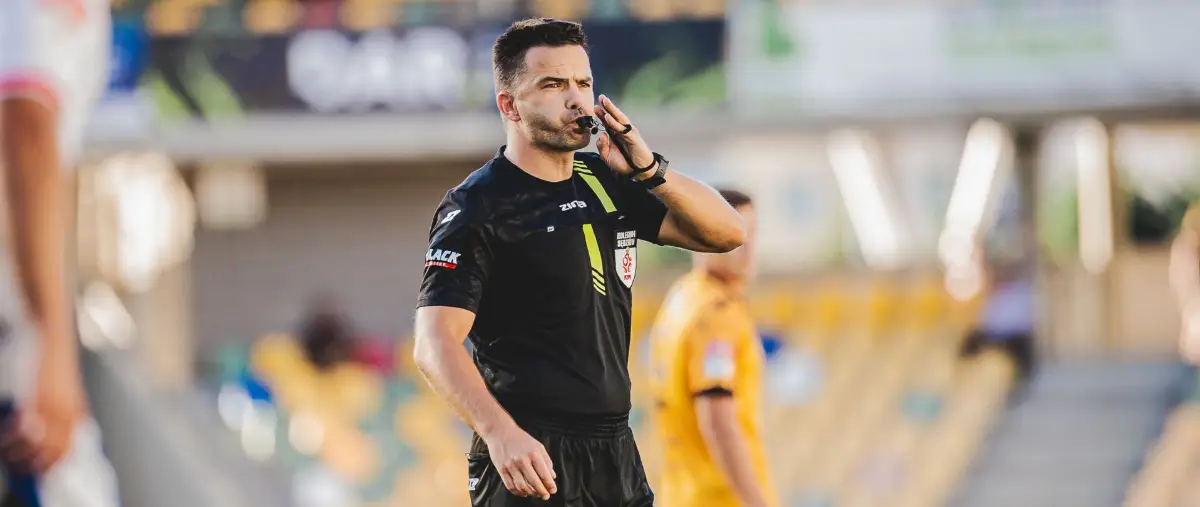 Sebastian Krasny poprowadzi mecz z Lechią Gdańsk