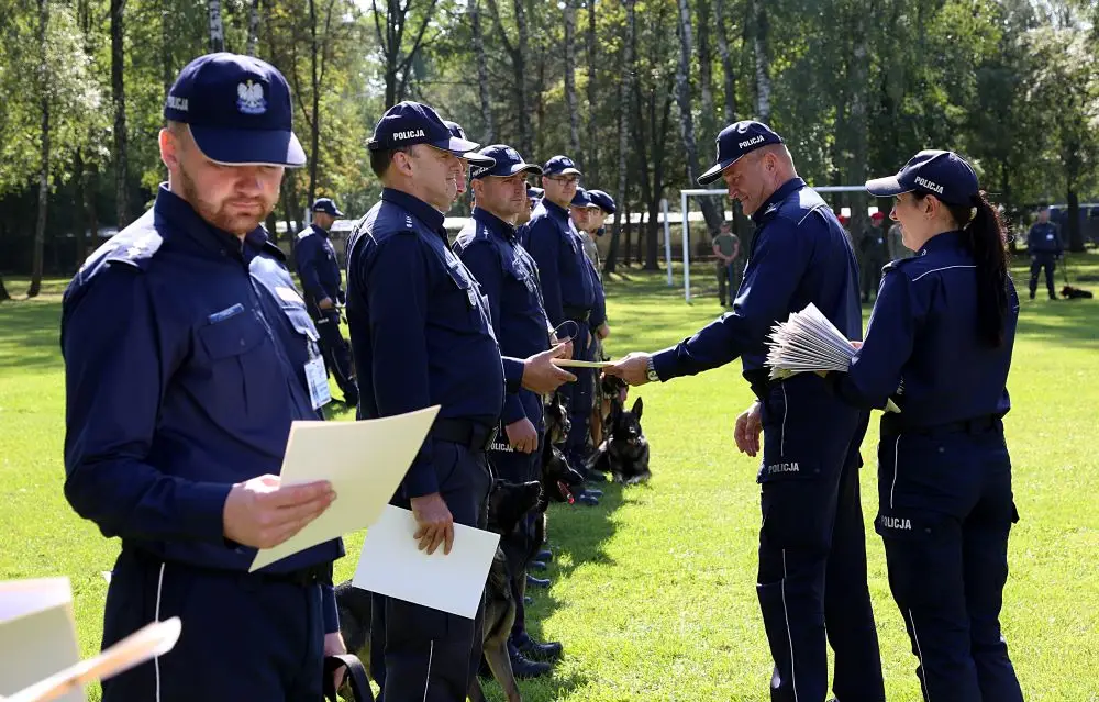 Bielskie przewodniki odnoszą sukces na Kynologicznych Mistrzostwach Policji
