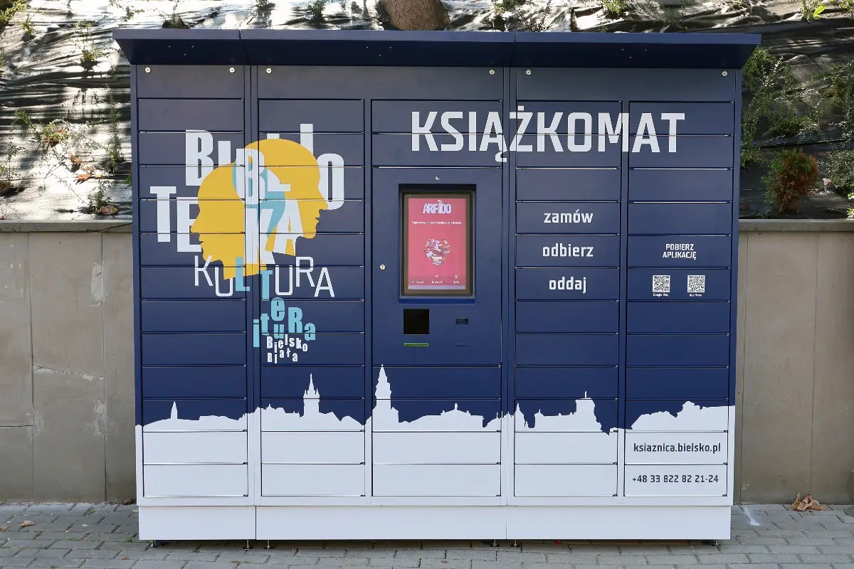 Nowe książkomaty w Książnicy Beskidzkiej