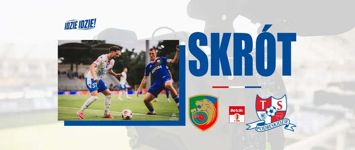 Skrót meczu Miedź Legnica - TSP