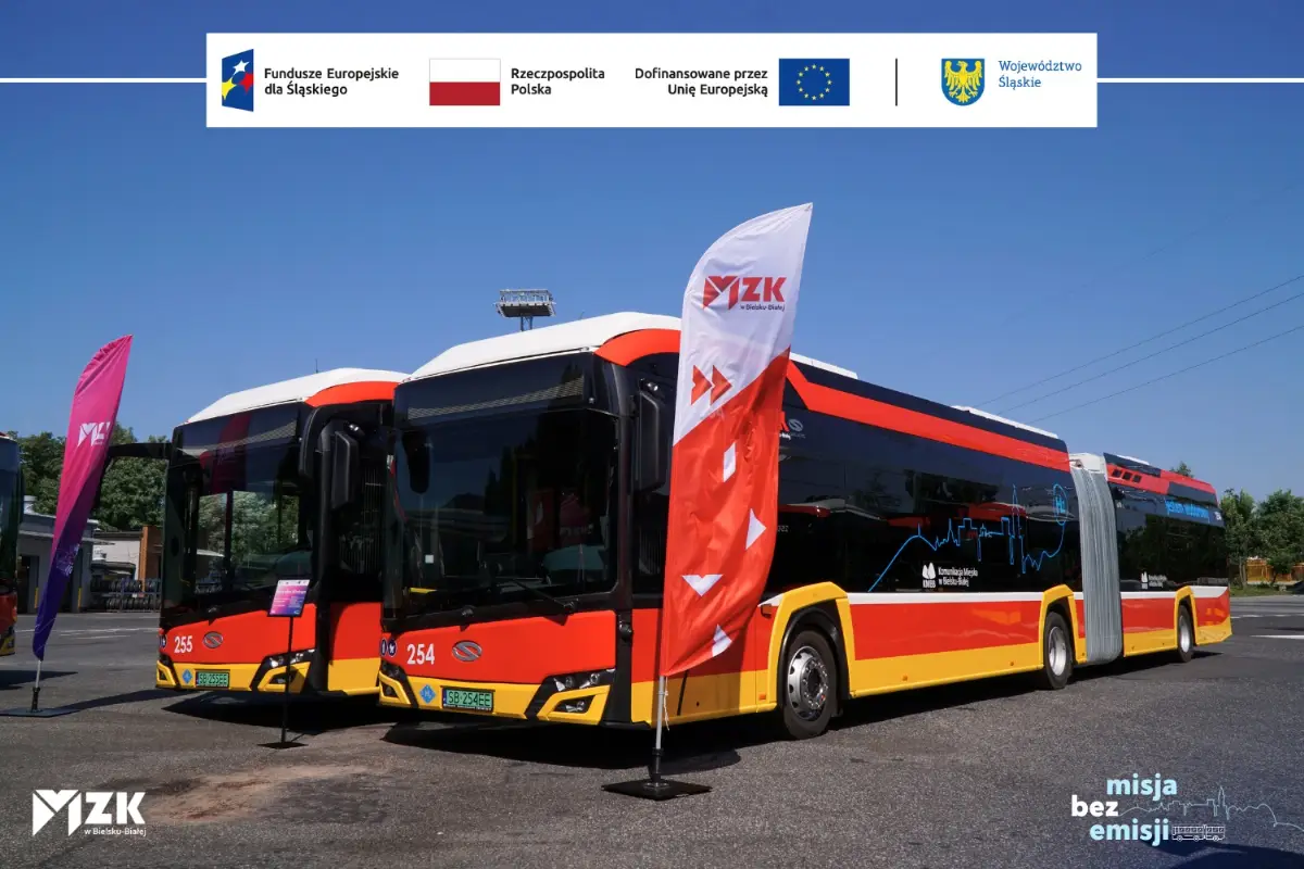 Bielska komunikacja wzbogaciła się o wodorowe autobusy