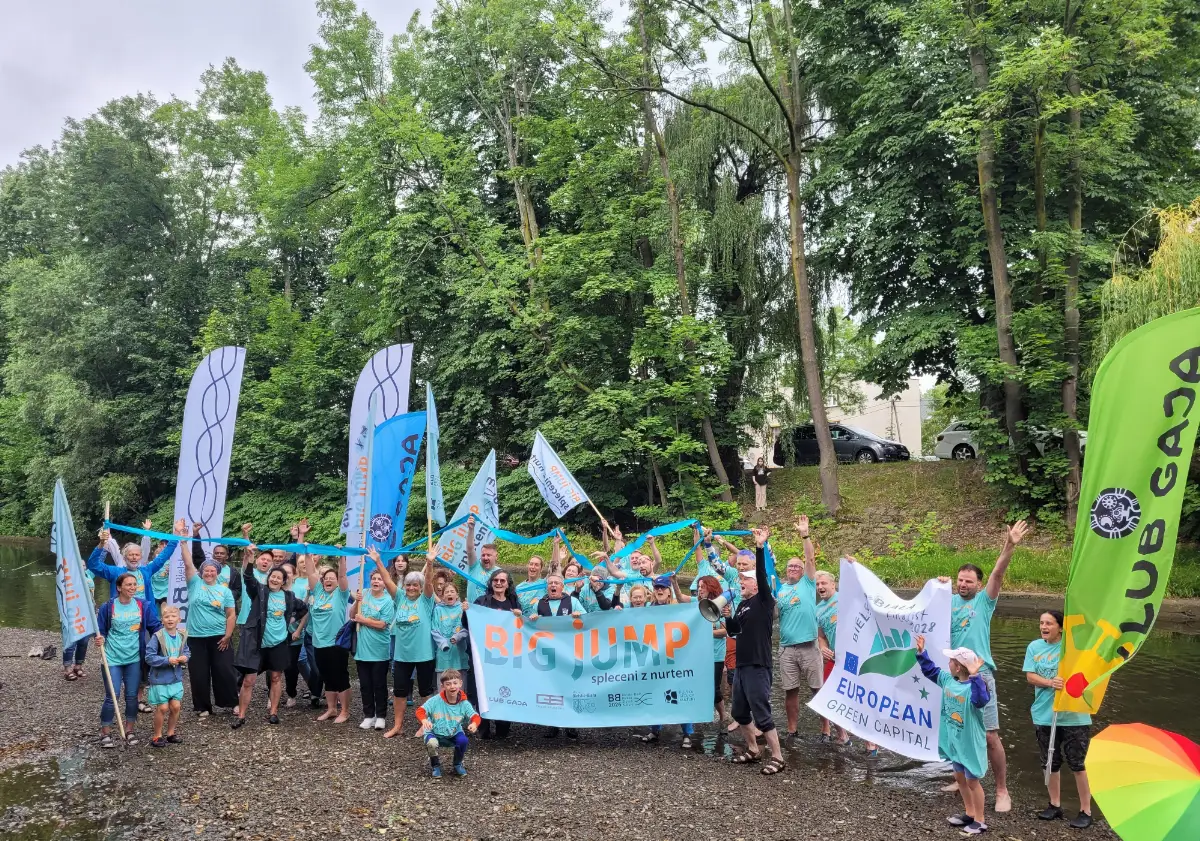 Akcja Big Jump w Białej – Manifest dla Czystych Rzek