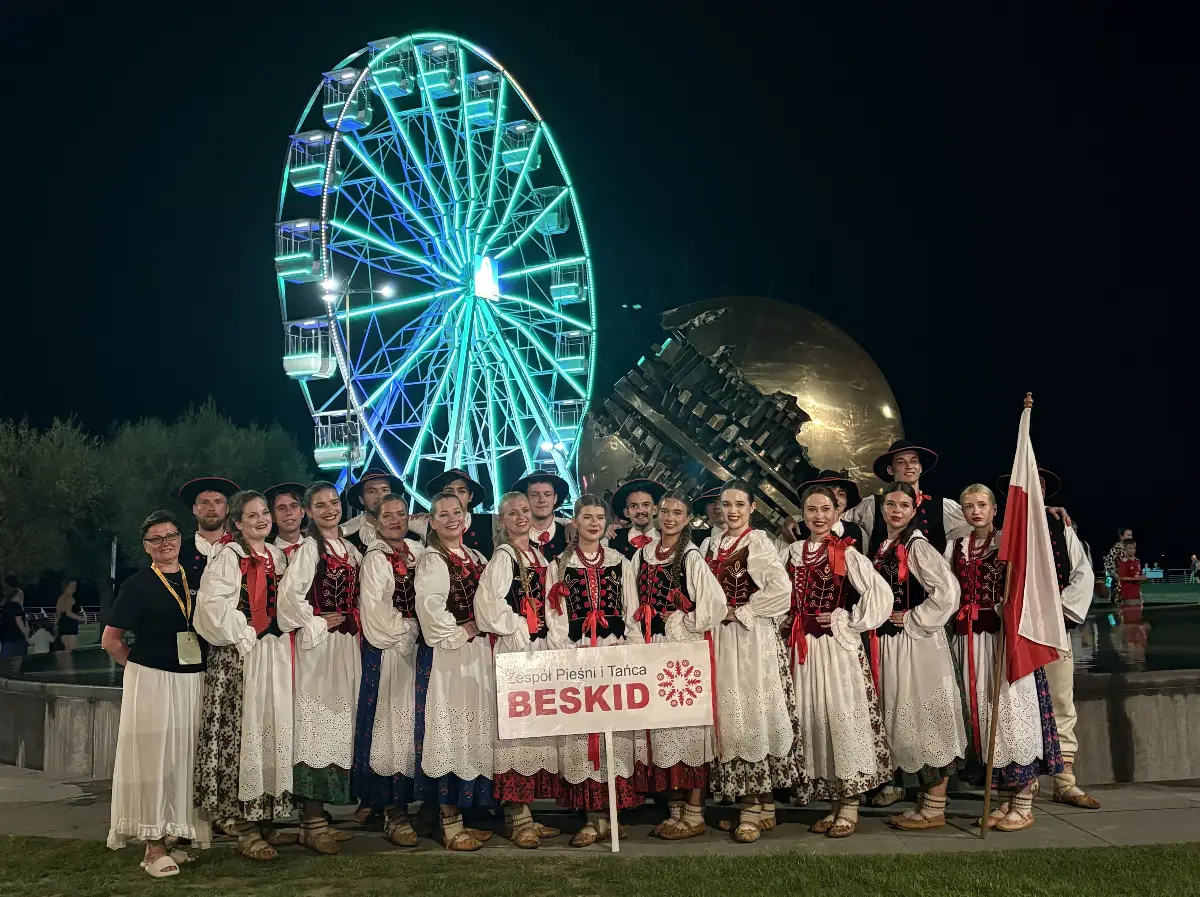 Zespół Beskid na festiwalu we Włoszech