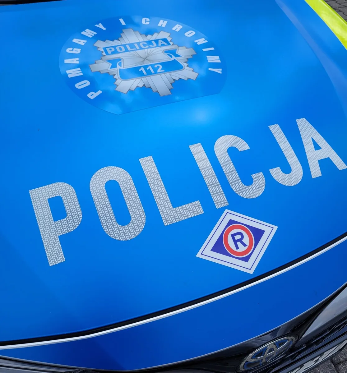 Wypadek rowerzysty na ulicy Bystrzańskiej w Bielsku-Białej