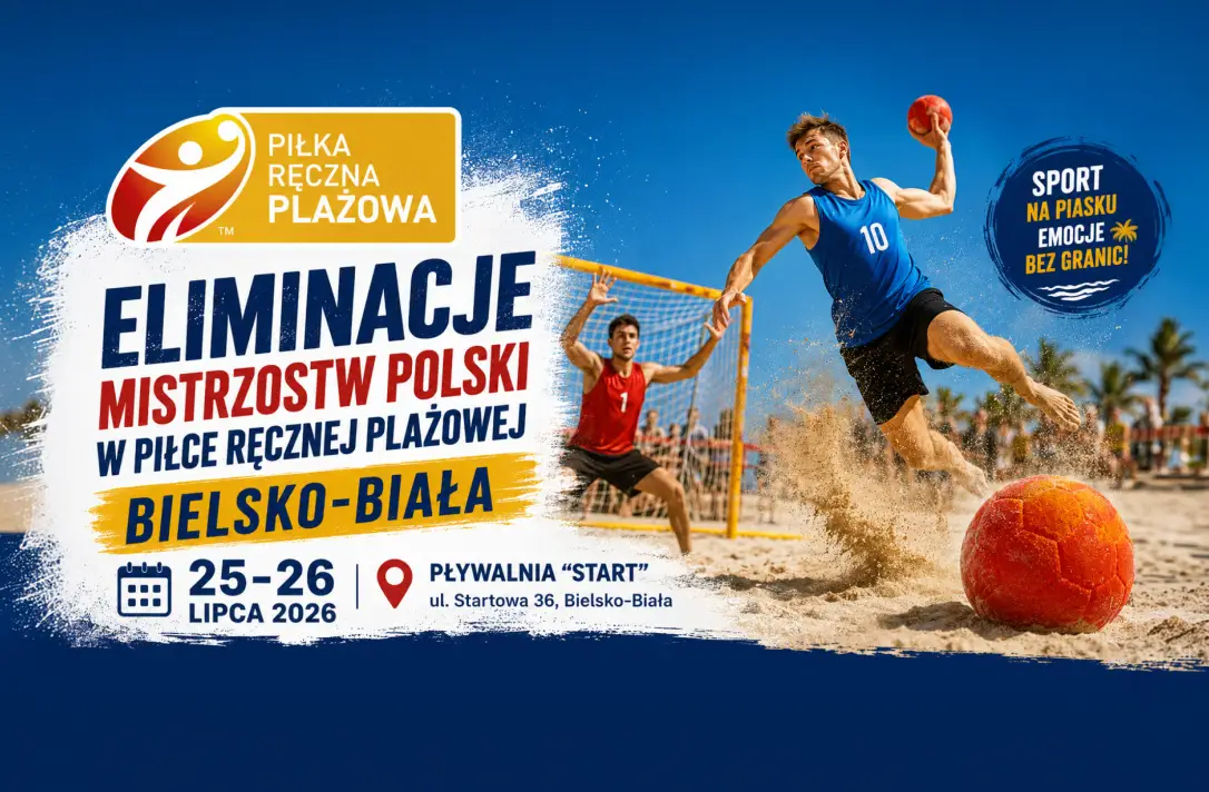 Eliminacje Mistrzostw Polski w piłce ręcznej plażowej w Bielsku-Białej