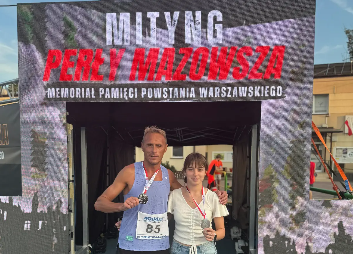Reprezentanci KS Sprint w mityngu Perły Mazowsza