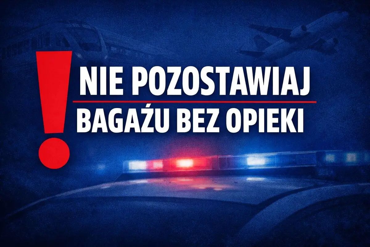 Interwencja służb na katowickim dworcu z powodu pozostawionego bagażu