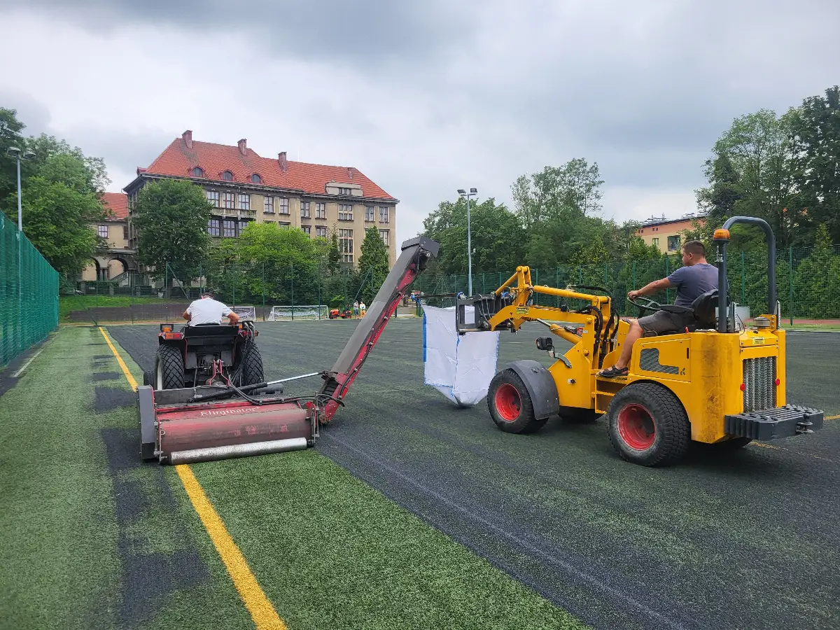 Modernizacja kompleksu sportowego Orlik postępuje zgodnie z planem